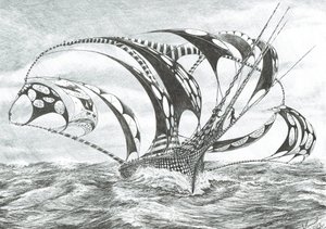 Sturm Schöpfer Kooperation Meer von Vincent Alexander Booth