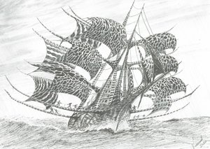 Sturmerschaffer Norwegische See, 2020 von Vincent Alexander Booth