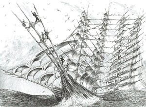 Sturmerschaffer Rettung Gelbes Meer, 2019 von Vincent Alexander Booth
