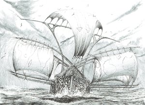 Sturmerschaffer Wattenmeer, 2019 von Vincent Alexander Booth