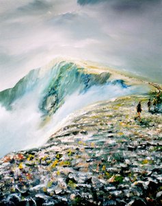 Sommerlauf auf Helvellyn, 2013 von Vincent Alexander Booth