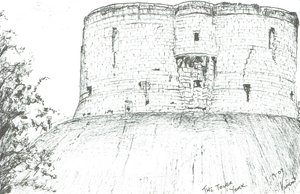Der Turm, York, 2003 von Vincent Alexander Booth