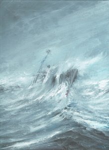 USS Hull verloren im Pazifik-Typhoon am 18. Dezember 1944, 2019 von Vincent Alexander Booth