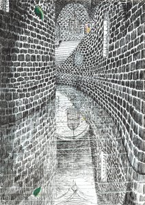 Seite 35, Das Schloss im Wald von Findhorn, 2006 von Vincent Alexander Booth