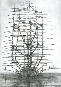 Sturmerschaffer Japanisches Meer, 2017 von Vincent Alexander Booth