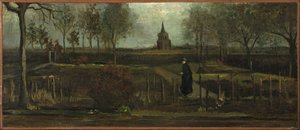 Der Pfarrgarten in Nuenen im Frühling, 1884