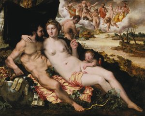 Mars und Venus, Mitte des 16. Jahrhunderts