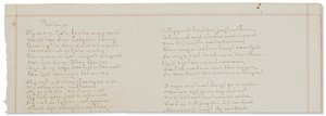 Autographisches Manuskript, Abschriften biblischer Texte auf Niederländisch von Vincent van Gogh