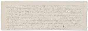 Autographisches Manuskript, Transkriptionen biblischer Texte auf Englisch von Vincent van Gogh