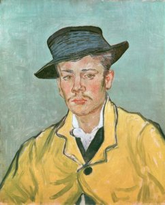Bildnis eines jungen Mannes (Armand Roulin im Alter von 17) von Vincent van Gogh
