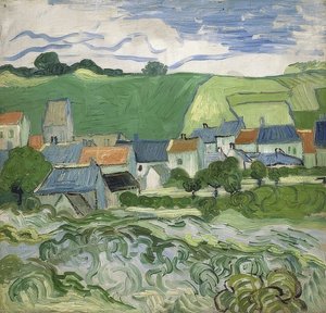 Blick auf Auvers von Vincent van Gogh