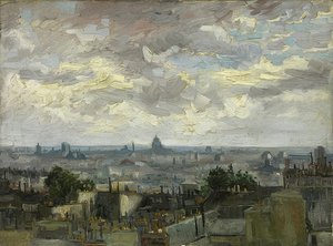 Blick auf Paris von Vincent van Gogh