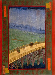 Brücke im Regen von Vincent van Gogh