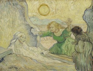 Die Auferweckung des Lazarus (nach Rembrandt)
