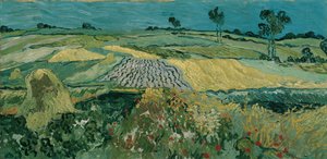 Die Ebene von Auvers von Vincent van Gogh
