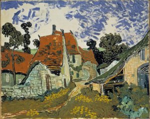 Dorfstraße in Auvers