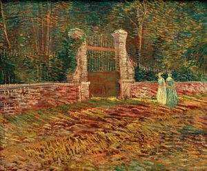 Eingang zum Park Voyer d’Argenson in Asnières von Vincent van Gogh