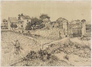 Bauernhof in der Provence von Vincent van Gogh
