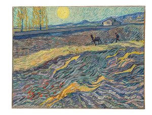 Bauer auf einem Feld, 1889