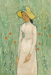 Mädchen in Weiß von Vincent van Gogh
