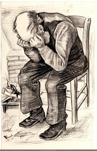 Am Tor der Ewigkeit, NUM EM VAN GOGH 3 von Vincent van Gogh