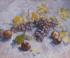 Trauben, Zitronen, Birnen und Äpfel, 1887 von Vincent van Gogh