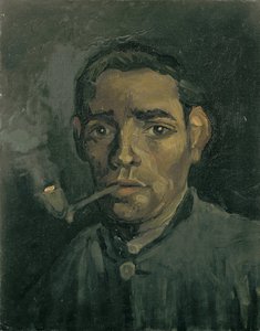 Kopf eines Mannes, 1884-1885 von Vincent van Gogh