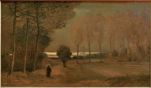 Herbstlandschaft bei Abend von Vincent van Gogh