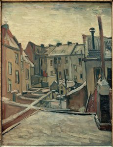 Hinterhöfe in Antwerpen von Vincent van Gogh