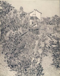 Kleiner Bauerngarten von Vincent van Gogh