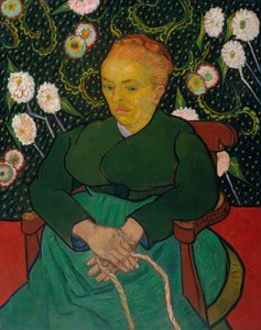 La Berceuse Frau wiegt eine Wiege, Augustine-Alix Pellicot Roulin, 1851-1930, 1889