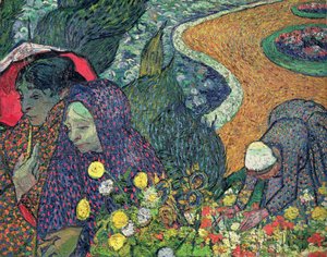Damen von Arles (Erinnerungen an den Garten in Etten) von Vincent van Gogh