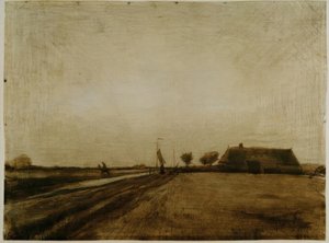 Landschaft in Drenthe von Vincent van Gogh