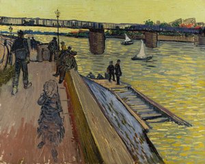 Die Brücke von Trinquetaille in Arles von Vincent van Gogh
