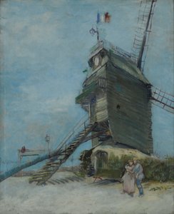 Le Moulin de la Galette, Montmartre, Paris, ca. 1886-87