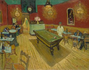 Das Nachtcafé von Vincent van Gogh