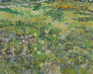 Langes Gras mit Schmetterlingen, 1890