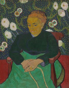 Madame Roulin wiegt die Wiege (La berceuse) von Vincent van Gogh