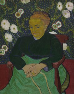 Madame Roulin wiegt die Wiege (La berceuse) von Vincent van Gogh