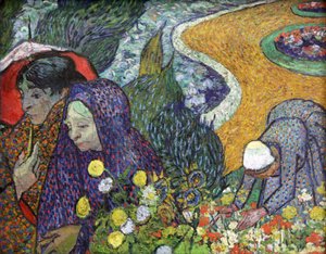 Erinnerung an den Garten in Etten, Damen von Arles, 1888
