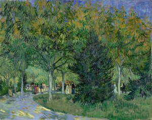 Weg im Park von Arles, 1888