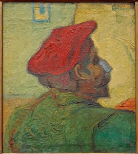 Paul Gauguin (Mann mit roter Mütze) von Vincent van Gogh