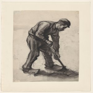 Grabender Bauer von Vincent van Gogh