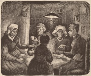 Die Kartoffelesser von Vincent van Gogh