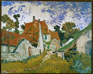 Straße in Auvers