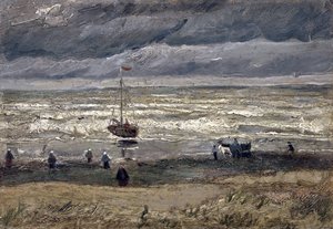 Meer bei Scheveningen von Vincent van Gogh