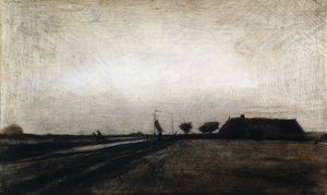 Sonnenaufgang, 1883 von Vincent van Gogh