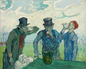 Die Trinker von Vincent van Gogh