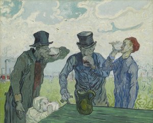 Die Trinker, 1890 von Vincent van Gogh