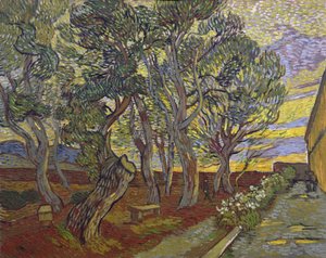 Der Garten des Hospitals Saint-Paul von Vincent van Gogh